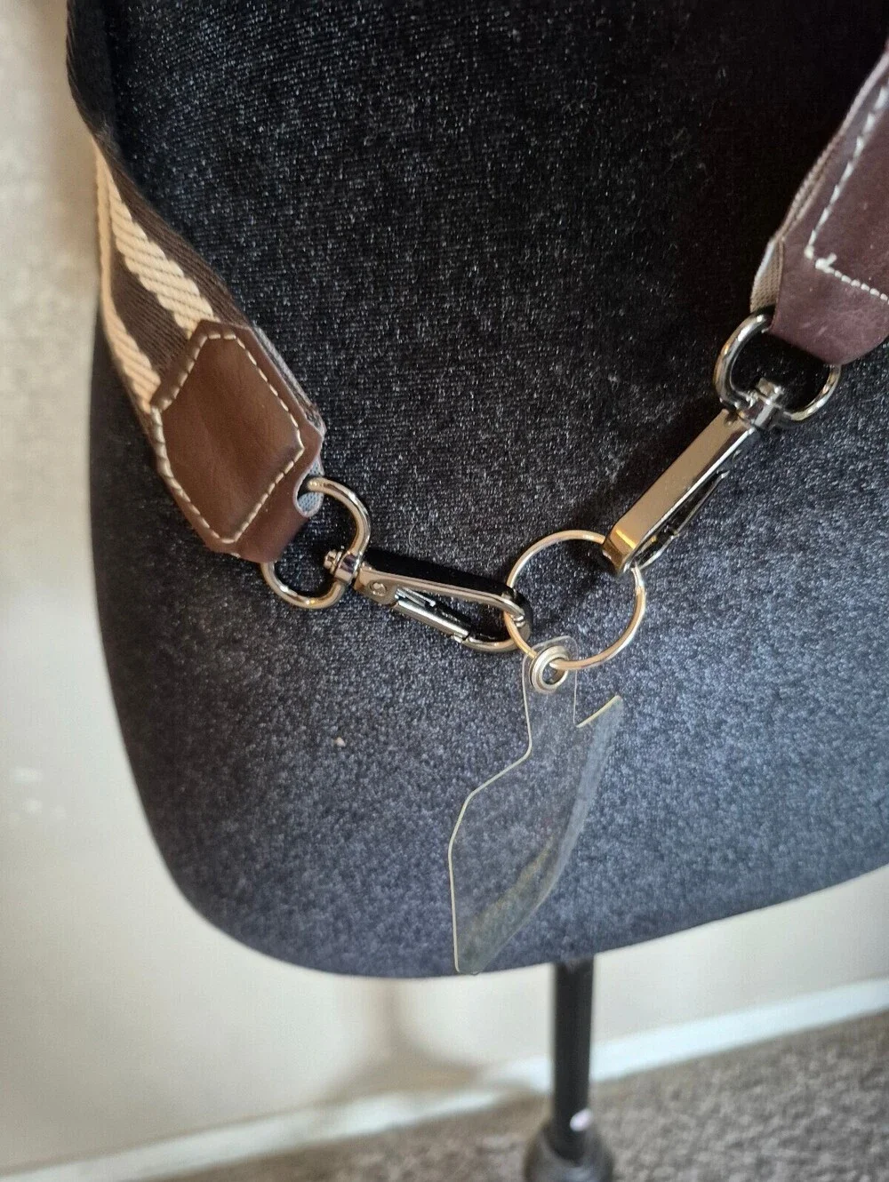 Hands-Free Cell Phone Crossbody Strap with Key & Coin Pouch Attachments